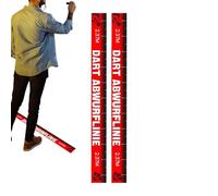 Línea de Lanzamiento de Dardos - 22.05x1.97 Pulgadas Línea de Lanzamiento de Dardos, Campeones Mundiales, Marcador de Líneas de Alta Visibilidad | Para Todas Las Superficies Duras, Accesorio