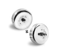 Línea de lavado retráctil SUS304, 2 unidades, con cuerda ajustable, estilo hotel, montaje en pared, 2,8 m