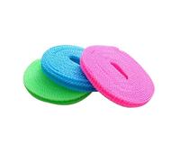 Línea de lavandería retráctil, Tendedero a prueba de viento 3/5/8/10 M, cuerda for tender ropa viaje, longitud secado portátil, líneas antideslizantes ajustables(8M)