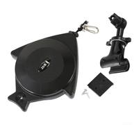 Línea de mano retráctil para pesca con banda de goma elástica de retroceso automático y clip de metal para una gestión eficiente de la línea de caña (B-20m)