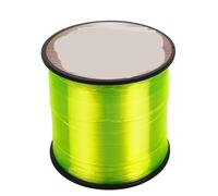 Línea de Pesca 500m, Proceso Tratamiento Recubrimiento 2,64LB-39LB, línea Nailon con Superficie Carbono for en Agua Dulce y Salada para Pesca(Yellow,2.5)