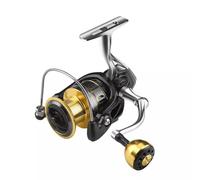 línea de Pesca Carrete de Pesca Rueda giratoria Todo de Metal Boca Inclinada Manipulador telescópico Carrete de Pesca Marina Micro Objeto Luya Sea Rod Rueda Rueda de Metal Pesca en el mar(3000)