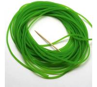 Línea de pesca con banda de goma elástica, 2 mm de diámetro, alta elasticidad, 25 m de longitud para pesca, tenis, fijación y varias aplicaciones