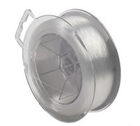 Línea de pesca de fluorocarbono 300 m, líder transparente para carpas y truchas, alambre de nailon fuerte invisible de 0,3 mm (0,3 mm)