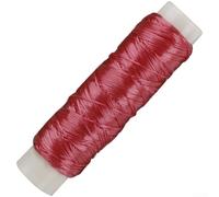 Línea de pesca de nailon de 250 m de largo, 0,20 mm de diámetro, tipo elástico para pesca de señuelo de lubina en entornos de agua dulce y salada (línea roja)