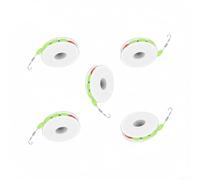 Línea de pesca diseñada con precisión con flotador de 7 estrellas y estilo de gancho personalizable para métodos de captura específicos (gancho único, 18 pies)