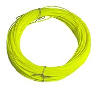 Línea de pesca flotante 5F 8F | Línea de pesca flotante de 30 m de peso hacia adelante con conector frontal sin costuras | Línea principal de polietileno de alta visibilidad para trucha lubina para