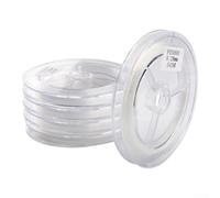 Línea de pesca monofilamento 50m 0.28mm resistente a la abrasión (B-5PCS)