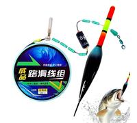 Línea De Pesca Para Bar - Cable De Pesca Con Flotador Automático, Pesquero Resistente Al Agua Salada - Para Pescadores Hombres Padres Maridos Agua Salada Mar Lago Río Arroyo Tanque