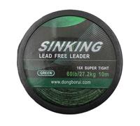 Línea de pesca profesional de 10 m, de repuesto de 16 hebras trenzadas, fácil de usar, equipo de aparejos de pesca