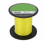 Línea de Pesca Trenzada 8 Hebras 500m, Hilo PE Ultra Resistente, Cuerda para Cebo y Cometa - Alta Durabilidad, Resistencia al Desgaste, Ideal para Pesca en Mar (0,2)