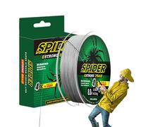 Línea de pesca trenzada de 4 hebras - 100 m de largo, súper sólido, resistente a la abrasión, PE, hilo de melocotón en el mar, trenza de pesca versátil, para agua salada o agua dulce, para peces