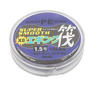 Línea de Pesca Trenzada de PE, Corte de Agua Fuerte, 8 Cables de Pesca de balsa Trenzada para el Lago Thousand Island (1.5)