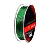 Línea de pesca trenzada de polietileno trenzado de 300 m, 8 hebras, con estructura de tejido uniforme, acabado suave y manejo mejorado para escenarios de lanzamiento frecuentes (verde-3.0/40 libras)