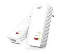 Línea De Poder Avm 20003038 FRITZPOWERLINE 1240 AX Wlan Blanco Y Rojo