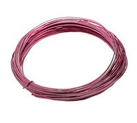 Línea de proceso de aluminio, Alambre de aluminio for bisutería y floristería DIY, 0,6-1,2 mm, multicolor, rollo de 10 m(4,0.8mm)