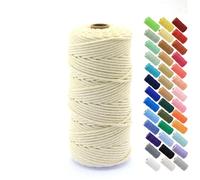 Línea de Proceso, Hilo Macrame 4 mm Cordón de Algodón 50/100/200/500 m(20,50m)