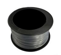 Línea de recortadora 66 de nailon resistente para comer, se ajusta a la línea de recortadora de cuerda, corta sin esfuerzo hierba gruesa, para piezas de equipo de jardín al aire libre, 2 mm x 120 m