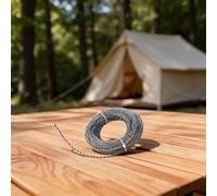 Línea de recortadora de césped reforzada con núcleo, 2 rollos de cable de nailon de 10 m para desbrozadoras eléctricas y cortadoras de cepillo, 2 mm de diámetro (10 x 3 mm, 2 unidades)