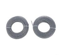 Línea de recortadora eléctrica con construcción de núcleo reforzado para una mayor resistencia y rendimiento consistente, 2 rollos de 10 m cada uno (10 m x 3,3 mm, 2 piezas)