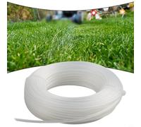 Línea de repuesto de nailon de 20 m para recortadoras de césped y cable de corte de césped de jardín, compatible con múltiples modelos de cortacésped y recortadora de 1 6 mm, 2 0 mm (2 mm)