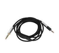 Línea de Repuesto para Actualización de Auriculares Cable de Actualización de Repuesto Línea de Auriculares de 5 Núcleos de 120 Cm/47,2 Pulgadas con Micrófono y Control de