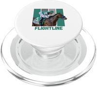 Línea de Vuelo Carreras de Caballos Pura Sangre del Mar Santa Anita PopSockets PopGrip para MagSafe