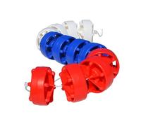 Línea divisoria de carriles de Seguridad para Piscinas, Divisor de carriles de Seguridad Ajustable para Piscinas - Separador de Nailon de 1 a 18 Metros para competiciones en Aguas Poco profu