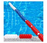 Línea divisoria de Seguridad para Piscinas, Cuerda de Seguridad Ajustable de 1 a 25 Metros, Divisor de Nailon Duradero para Clubes de natación, línea de Seguridad para Zonas de Aguas Poco pr