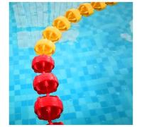 Línea divisoria de Seguridad para Piscinas, Línea divisoria Flotante de Seguridad para Piscinas de 1 a 18 Metros | Divisor de Carril Ajustable para competición de natación en Aguas Poco Prof