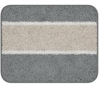 Linea Due Alfombra de baño, Polyester, Antracita, 40x50 cm