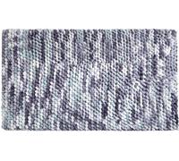 Linea Due Alfombra de baño, Polyester, Gris Claro, 70x120 cm