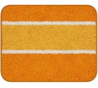 Linea Due Alfombra de baño, Polyester, Naranja, 40x50 cm