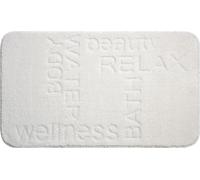 Linea Due Alfombra de baño, Polyester, Natural, 50x80 cm