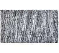 Linea Due Alfombra de baño Punto 70x120 cm Plateada Gris