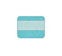 Linea Due WAYMORE Alfombra de baño, Polyester, Azul, 40x50 cm