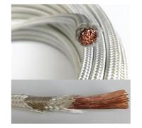 línea electrónica de fibra de vidrio, Malla de fibra vidrio con alambre mica GN500 resistente al calor, 0,5-25 mm², 5 m, 500 °C(16 Square)