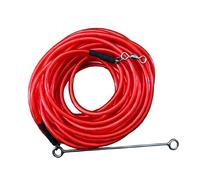 Línea flexible de correas de pesca resistente a la corrosión, cuerda flotante de PVC, adecuada para aplicaciones de anclaje y flotabilidad, cuerda marina de pesca