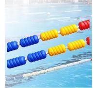 Línea Flotante de Cuerda de Seguridad para Piscina preensamblada: Divisor de Carril de Polietileno Duradero con Ganchos de Acero Inoxidable para una fácil instalación y Mayor Seguridad en la Piscina