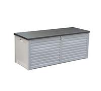 Linea Garden Friend - Baúl de plástico, 390 L, Color Gris