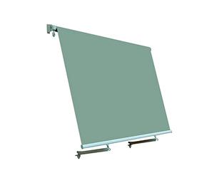 Linea Garden Friend Cortina de caída con brazos gris H. 245 L. 300