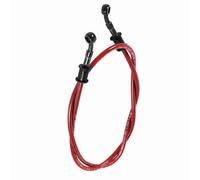 Línea Hidráulica de Frenos de Motocicleta, Pernos de Banjo de 50 cm a 120 cm 28 °, Herramienta de Conversión de Frenos de Disco, Manguera de Aceite de Motocicleta (Rojo)