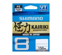 Línea Kairiki 8 150M 0.16Mm Acero Gris Shimano