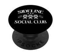 Línea Lateral Club Social Fútbol Mamá PopSockets PopGrip Adhesivo