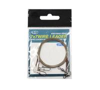 Línea líder de pesca de acero inoxidable de alta resistencia, resistente a los enredos, flexible, invisible para pesca en agua dulce y salada, línea líder de acero profesional, resistente a la