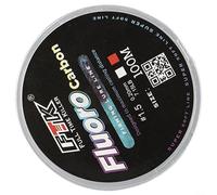Línea líder de pesca de fluorocarbono, carrete invisible de baja memoria, resistente a la abrasión, fibra de carbono transparente para agua salada y agua dulce, longitudes de gancho resistentes