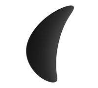 Linea Light Aplique de pared LED Alba, negro, aluminio, IP20, 3.000 K