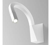 Linea Light Aplique LED Snake flexible en blanco
