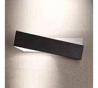 Linea Light Aplique Zig Zag en blanco y negro, 43 cm