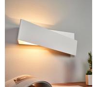 Linea Light Aplique Zig Zag en color blanco, 43 cm